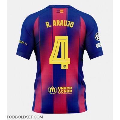 Barcelona Ronald Araujo #4 Hjemmebanetrøje 2025-26 Kortærmet Barcelona Ronald Araujo #4 Hjemmebanetrøje 2025-26 Kortærmet